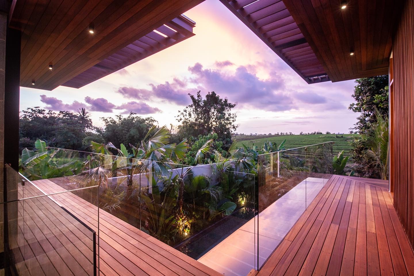 Karya Core Development project at sunset
